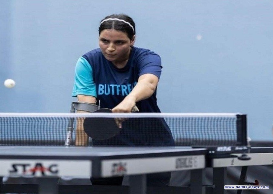 نجلة عماد تحصد فضية آسيا بتنس الطاولة في الصين